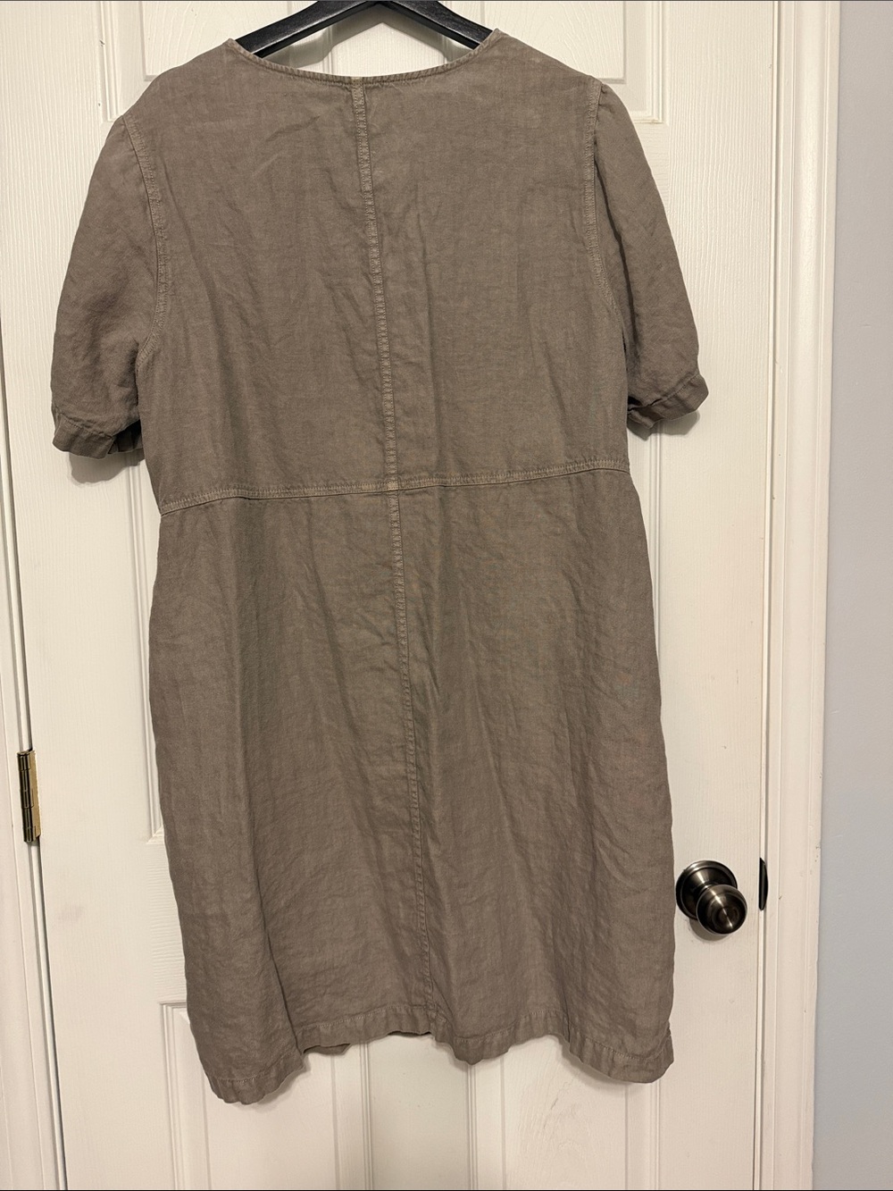 J. Jill Taupe Midi Dress - Picture 3 of 3